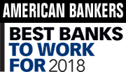 American Banker Best Bank to Work For Award 2018